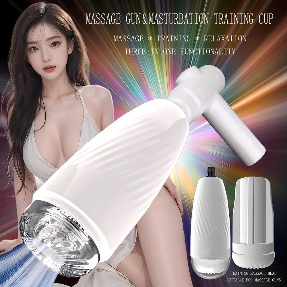 Fascia Gun Massager electric massage gun Training cup massage body neck hand leg maleentertainment portable fitness equipment gbamboo_C0FU