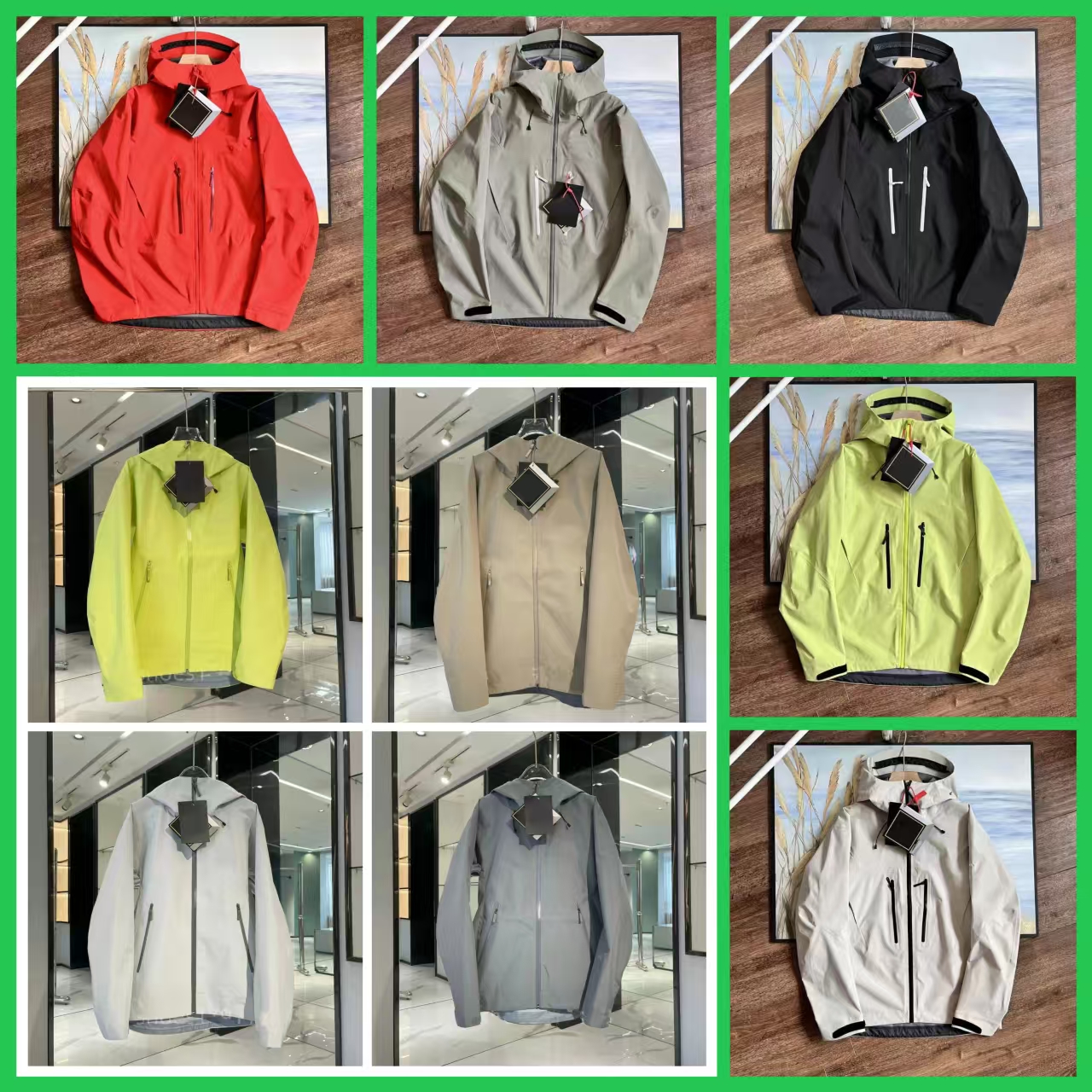 Designer Men Fashion New Mens Outdoor faced Jackets Interchange Jacket parkas Waterproof and windproof Outerwear Jackets Couple Outwear Multiple coa