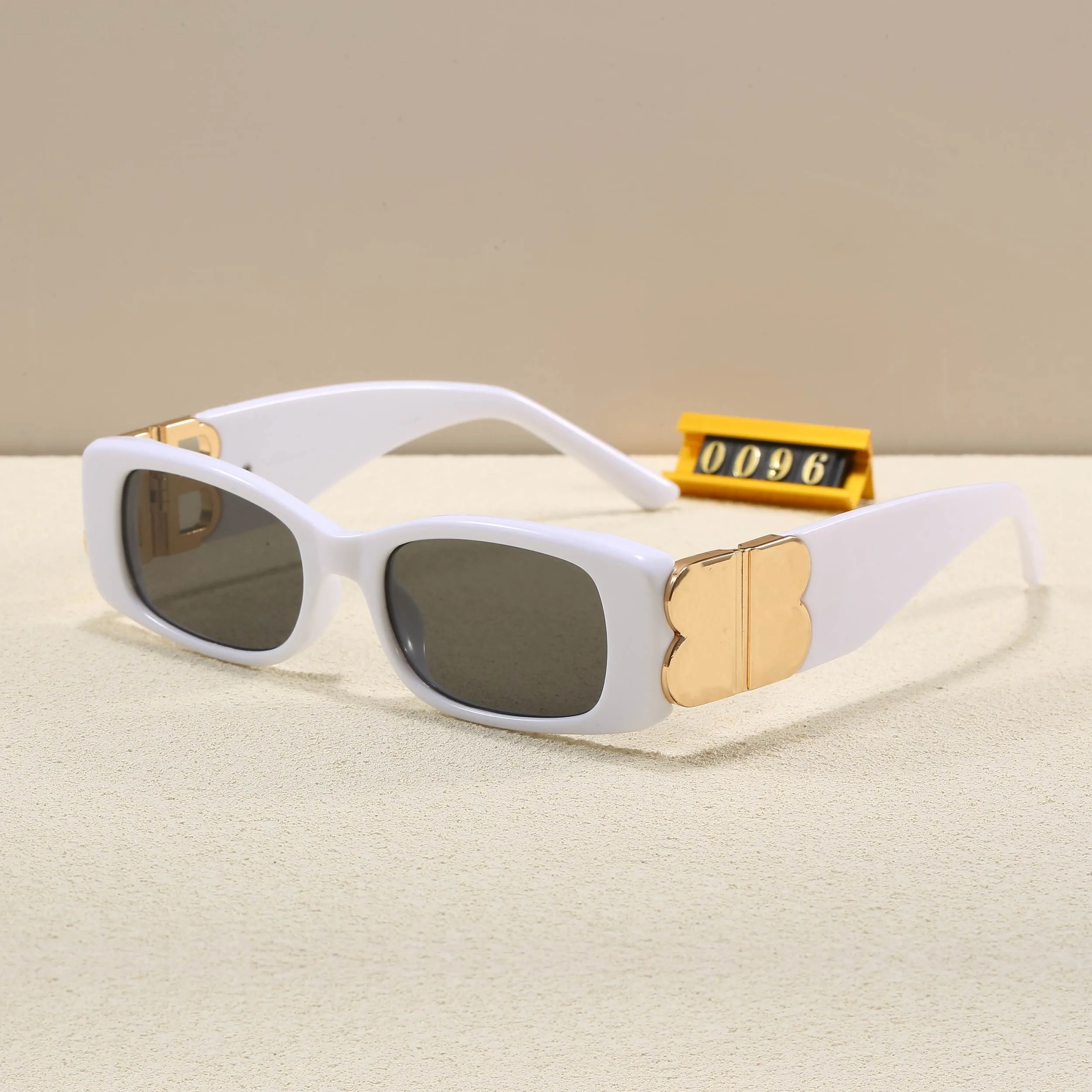 2025 Designer Square Sunglasses Men Women Vintage Shades Driving Polarized Sunglass Male Sun Glasses 0096 Black Fashion BB Logo Sunglasses