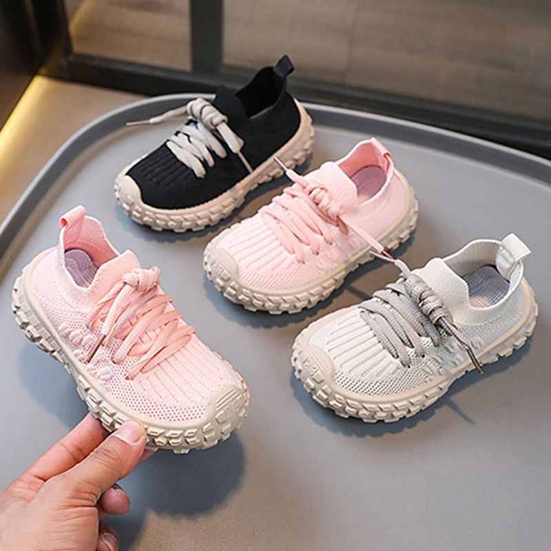 Fashion Sport Running Soft Casual Breathable Spring Autumn Kidszworld Baby Boys Girls Bottom Non-Slip Kids Sneakers Children Toddler Shoes Sizes 21
