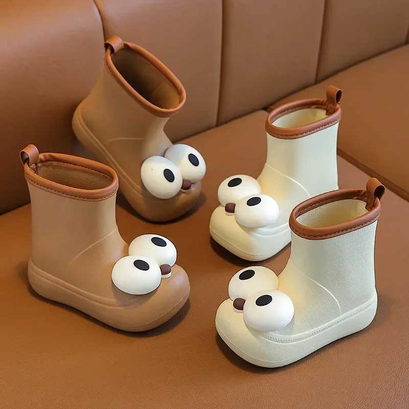 Waterproof Cartoon Rain Boots for Children Cute High-top Shoes XJ250818