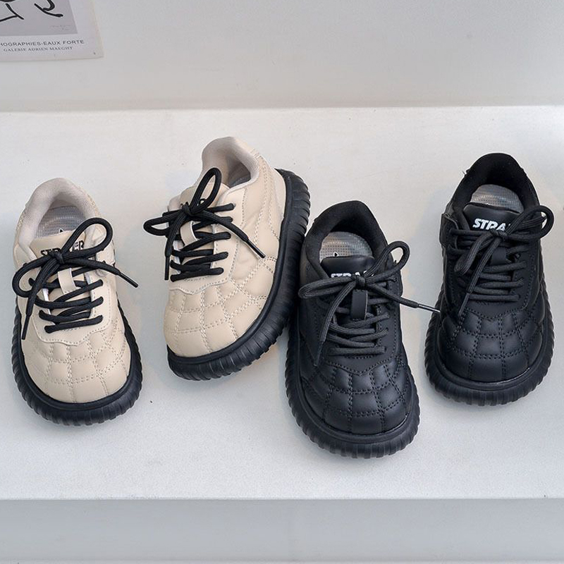 Kids Cotton Sneakers for Boys Girls Youth Casual Shoes Non Slip Toddler Winter Warm Shoes Kidszworld Trainers Infant Sizes 23 - 36 K0221