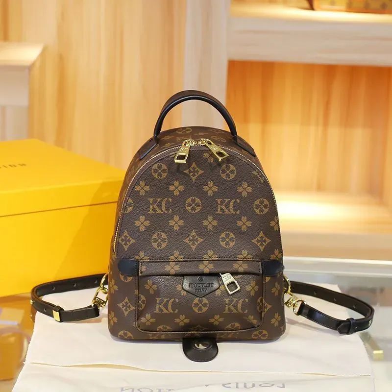 Mini sac à dos en cuir Palm Springs 2022 : sac de créateur luxueux et polyvalent pour hommes et femmes