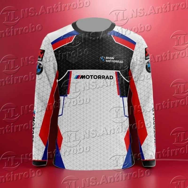 For BMW Motorrad Racing Jersey Off-Road Race Long Slve Men Women Breathable Quick Drying Clothes For Bmw Motorrad Riding L250816
