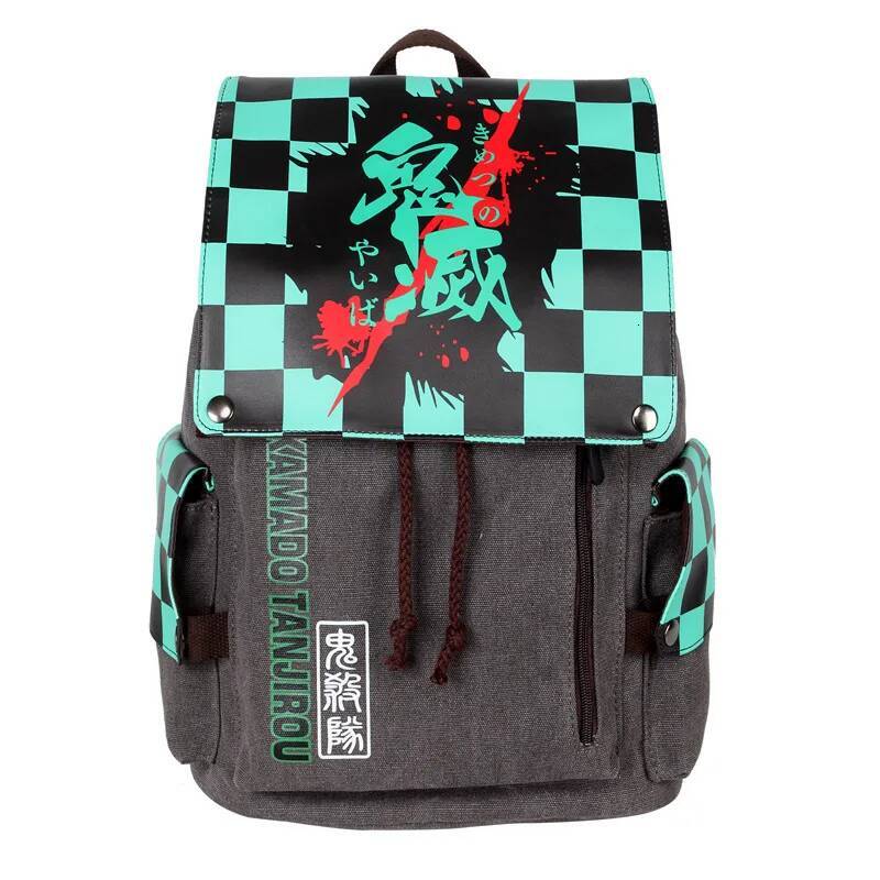 Demon Slayer Cosplay Student School Shoulder Multifunctional Large Capacity Computer Bag Travel Backpack high-quality