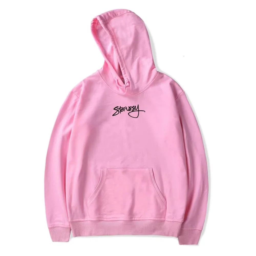 STEFUSSY Merch Hoodie Women Men Long Sleeve Sweatshirt Fashion Pullover Clothes Can be worn in autumn and winter everyday 250818