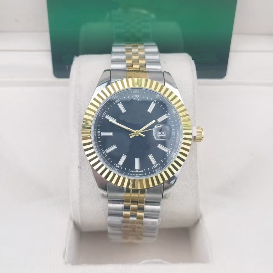 Great quality fashion casual men Designer WristWatches aaa with box handsome male Luxury Dial 41mm good quartz Watchs no802