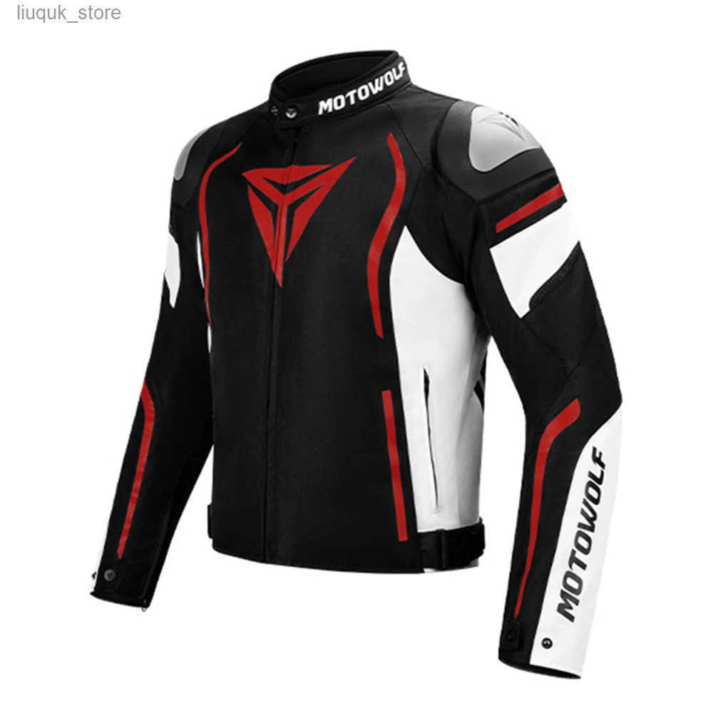 Vêtements d'équitation d'hiver pour moto voyageant en moto coupe-vent doublure chaude amovible vêtements de pilote équipement de protection CE L2