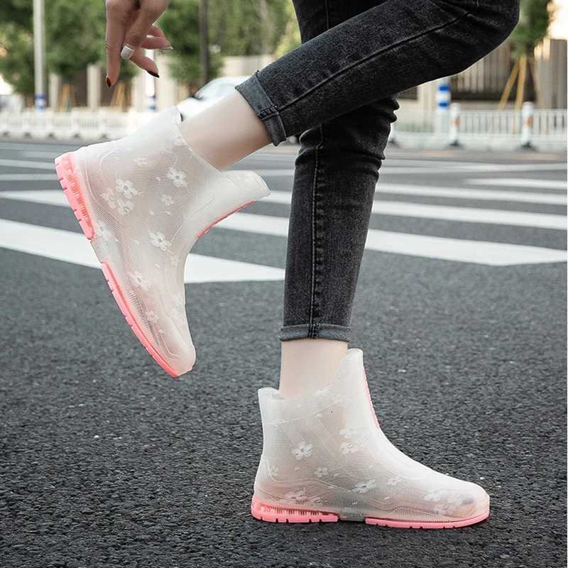 Fi Outdoor Rain Boots Unisex Slip Waterproof Rain Shoes New Working Shoes Fishing Boots Women Rain Boots Rubber ShoesXJ250818
