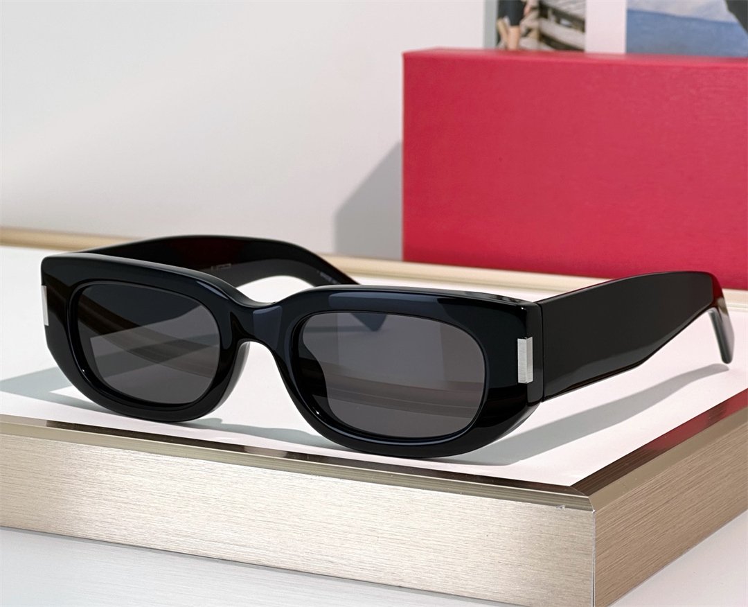 Fashion popular designer 697 sunglasses for women vintage classic rectangular shape acetate sun glasses summer leisure style Anti-Ultraviolet Come w