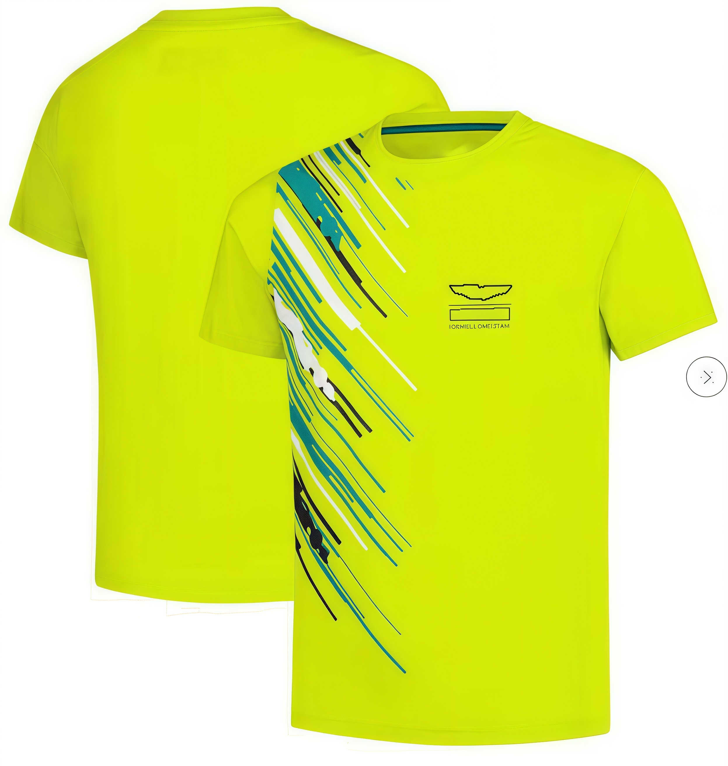 F12025 Short-sleeved T-shirt Formula 1 Summer F1 Logo Fashion Shirt Custom Edition