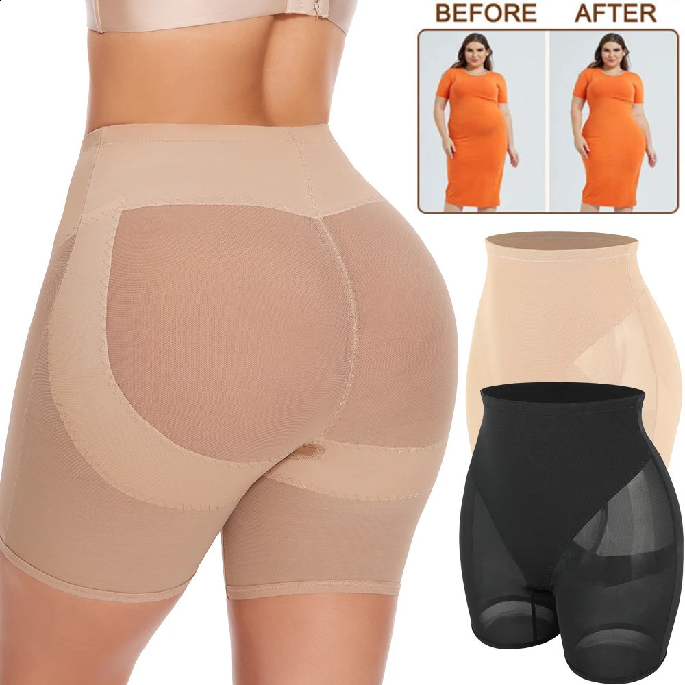 Shorts de mise en forme de bout sexy Femmes Haute taille maigre forme respirant pes Pes Shapewear cuisse minceur de corps lisse des vêtements 250