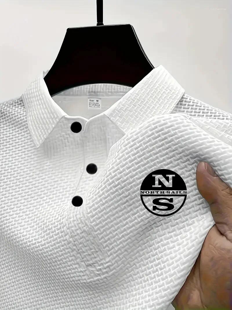 Men's Polos The 2025 Fashionable And Trendy Summer Short-sleeved POLO Shirt Is Comfortable Casual For Daily Commuting Men