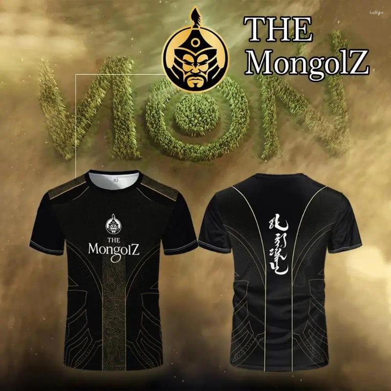 Men's T Shirts 2025 CSGO Pro League Team Training The Mongolz Club CS2 Player Custom Uniforms And Women's Fan T-shirts