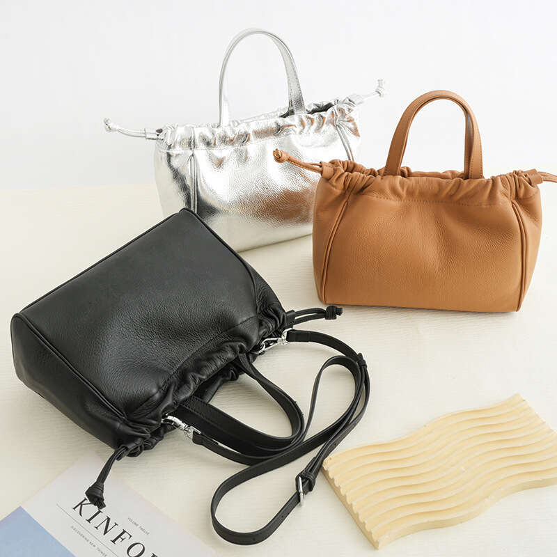 Cowhide Ladies New Crossbody Commuter Women's Genuine Leather Large Capacity Shoulder Bag Handbag designer wallet B5 B5