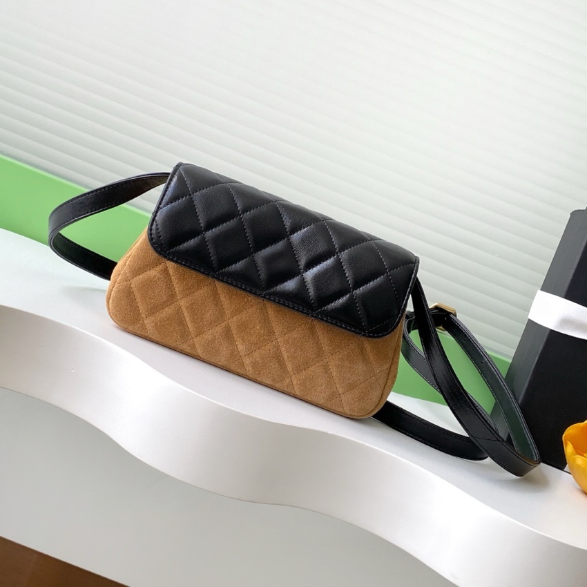 Hight quality 10A Designer Bag Fashionable classic lambskin and nubuck mini square shoulder crossbody bag for women