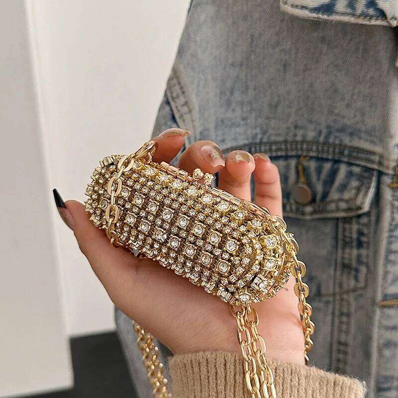 Designer Bags Mini Evening Bags For Women 2025 New Fashion Dias Shoulder Ladies Cute Chain Party Lipstick Crossbody Bag Woman Luxury Bag