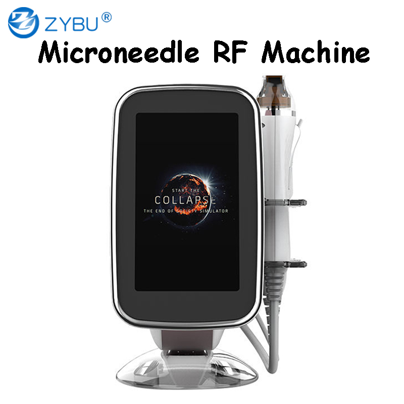 Fractional RF Microneedle Machine Micro Needling Radio Frequency With Vacuum for Face Lifting Remove Stretch Marks Beauty Salon Spa Use