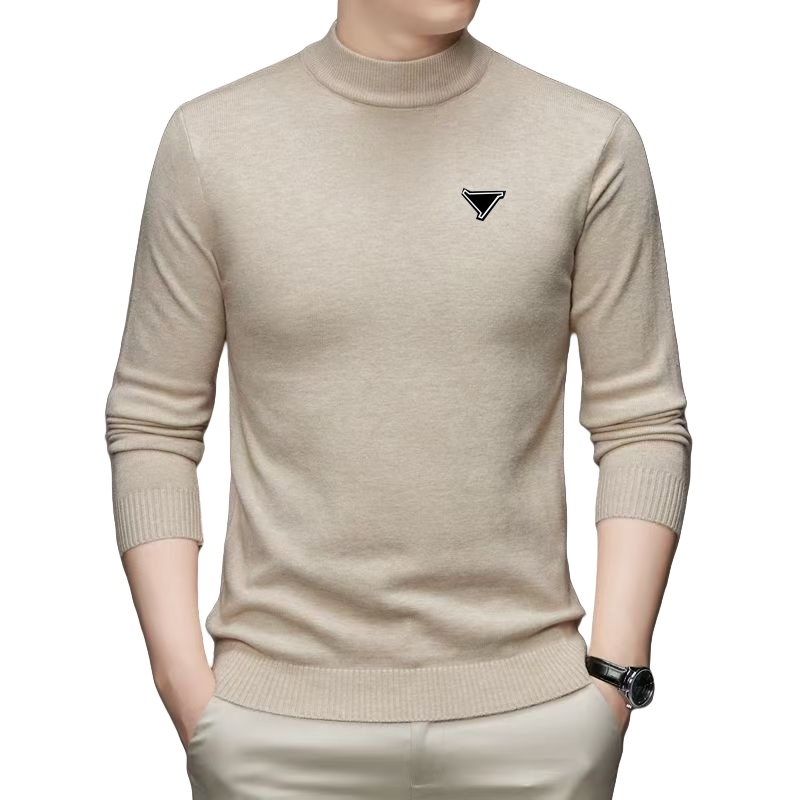Pull de créateur masculin classique Pull de broderie à manches longues à manches longues Vêtements décontractés en hiver Pulllaon tricoté d'hiver