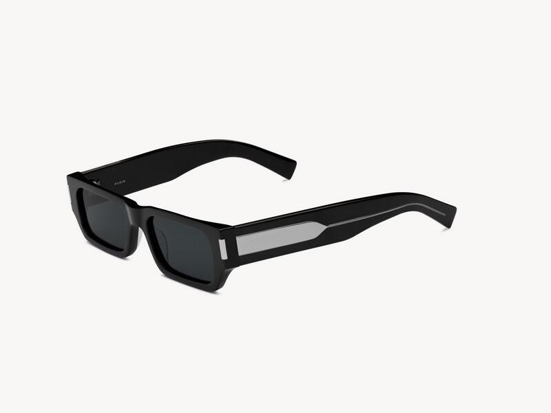 5A SL659 SL660 Rectangular Thick Acetate Sunglasses Eyewear Discount Designer Eyeglasses For Men Women Prevent UVA/UVB With Box Fendave