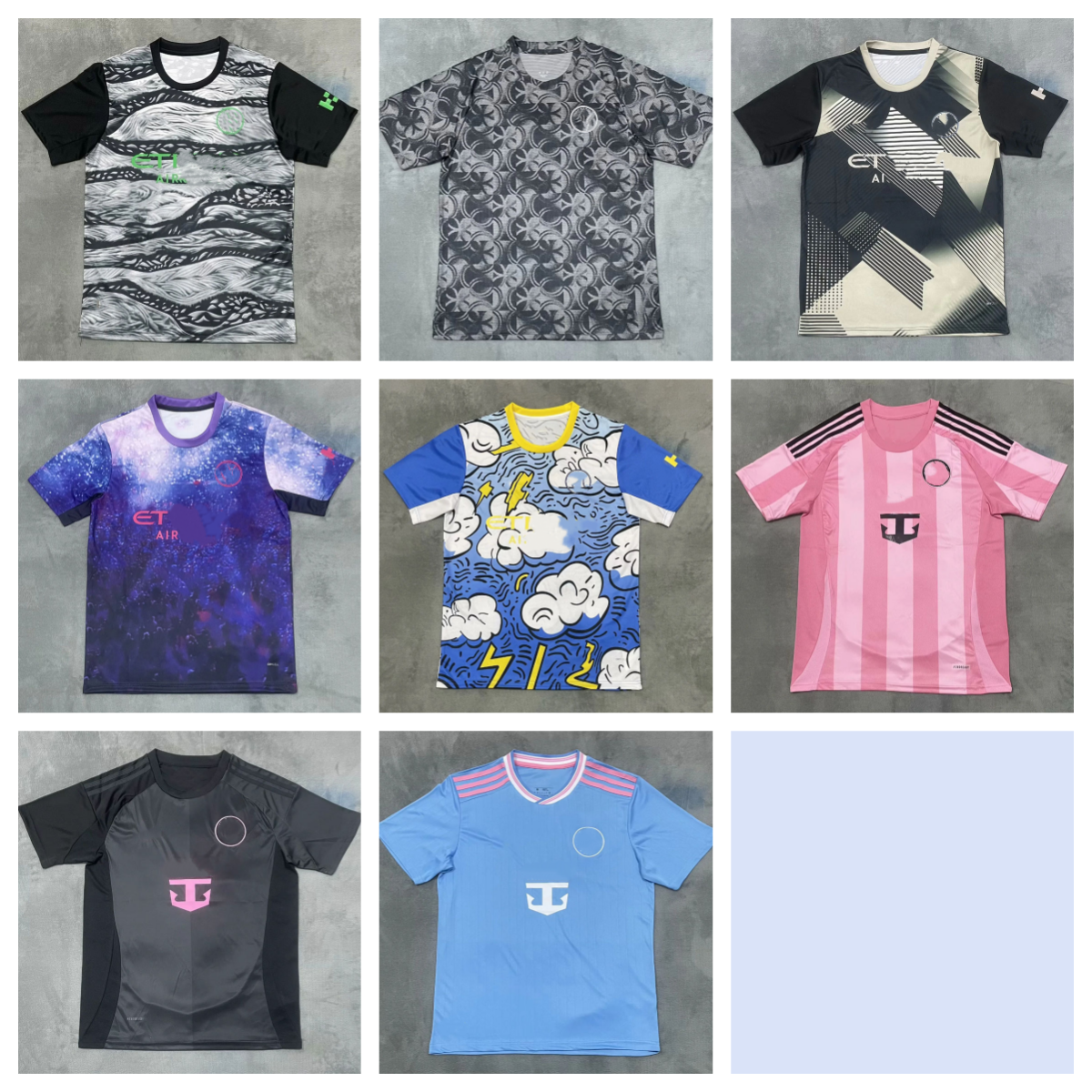 maillot de Football shirts jersey kits designer men's shirt Football Idol tees luxurys tops tshirts loose Leisure and Comfort letter tee teams