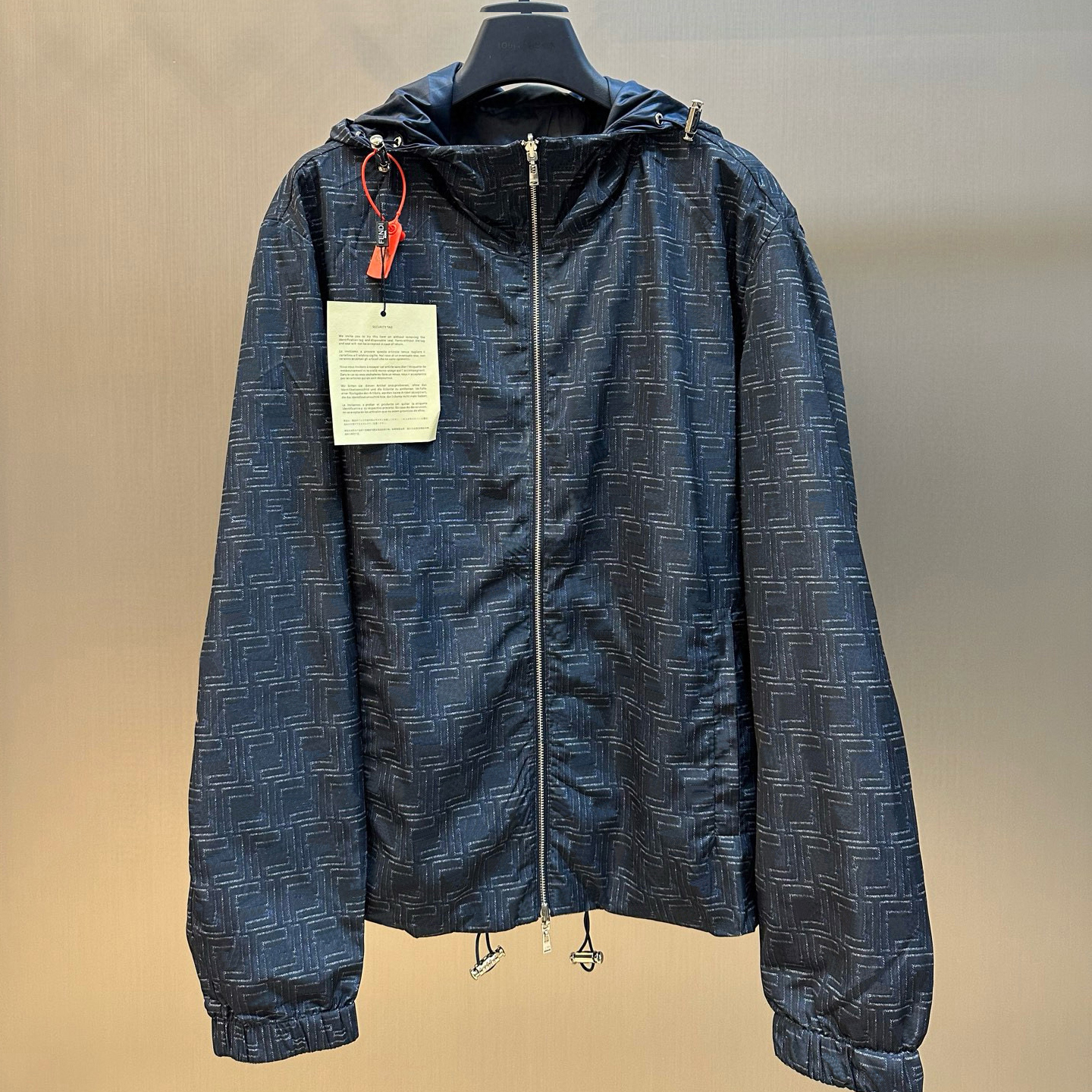 European light luxury double-sided fashionable jacket for men's spring and autumn new casual windproof hooded jacket hot sale free shipping