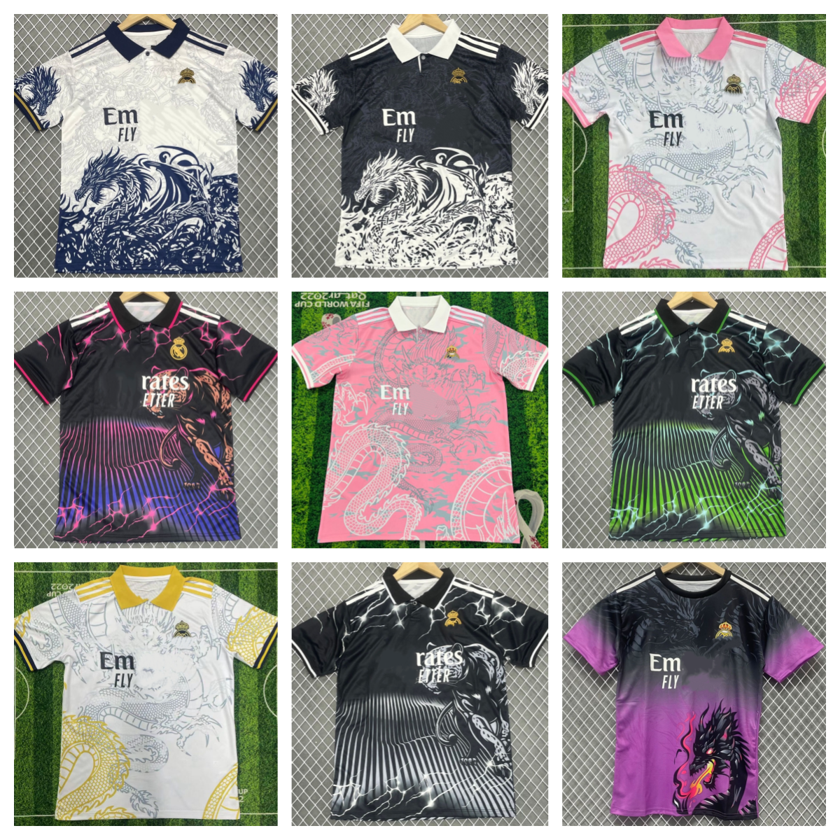 10a Maillot de Football Shirts Jersey Kits Designer Men's's Football Idol Tees Luxurys Tops Tshirts Loose Love