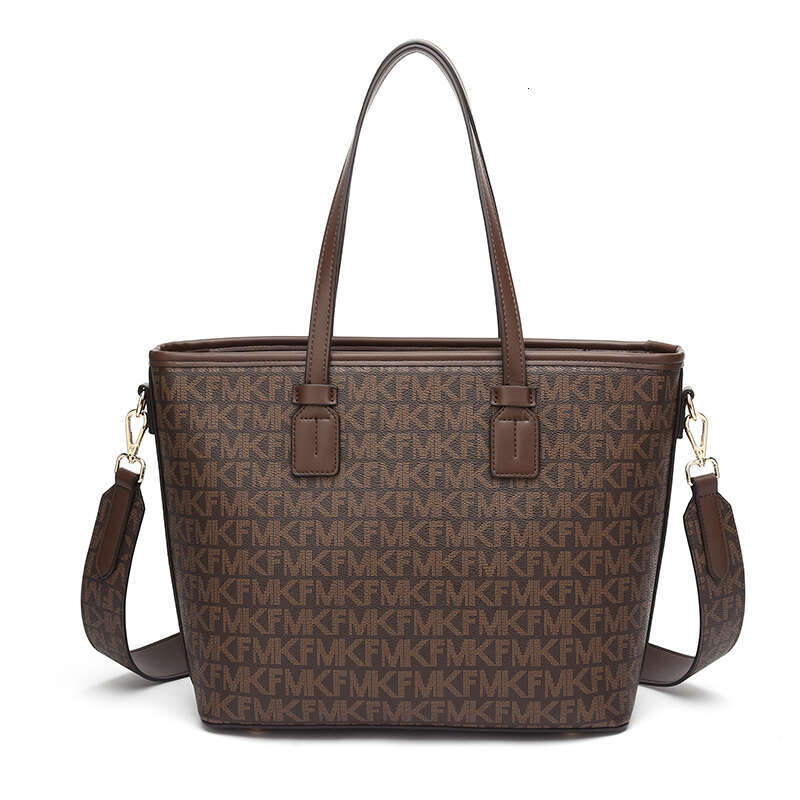 Ladies' high-end fashion shoulder bag MKF new women's bag retro pattern handbag designer women's bag gift clothing matching large cap
