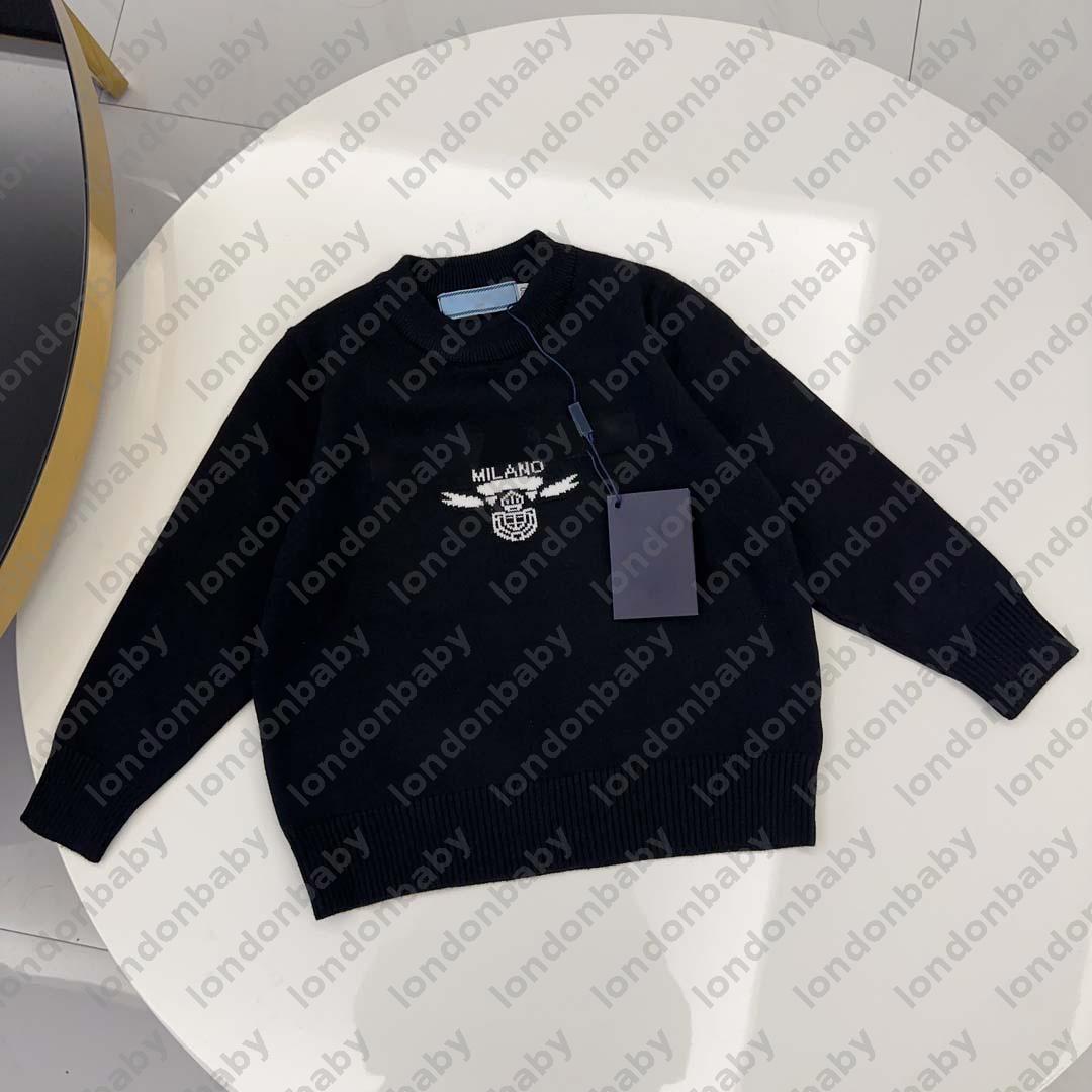 Designer Knits Tops Pilluche de luxe pour les enfants Streak Streak Girls Boys Long Manches Soft Quality Soft Child Sweates Vêtements Kids Vêteme