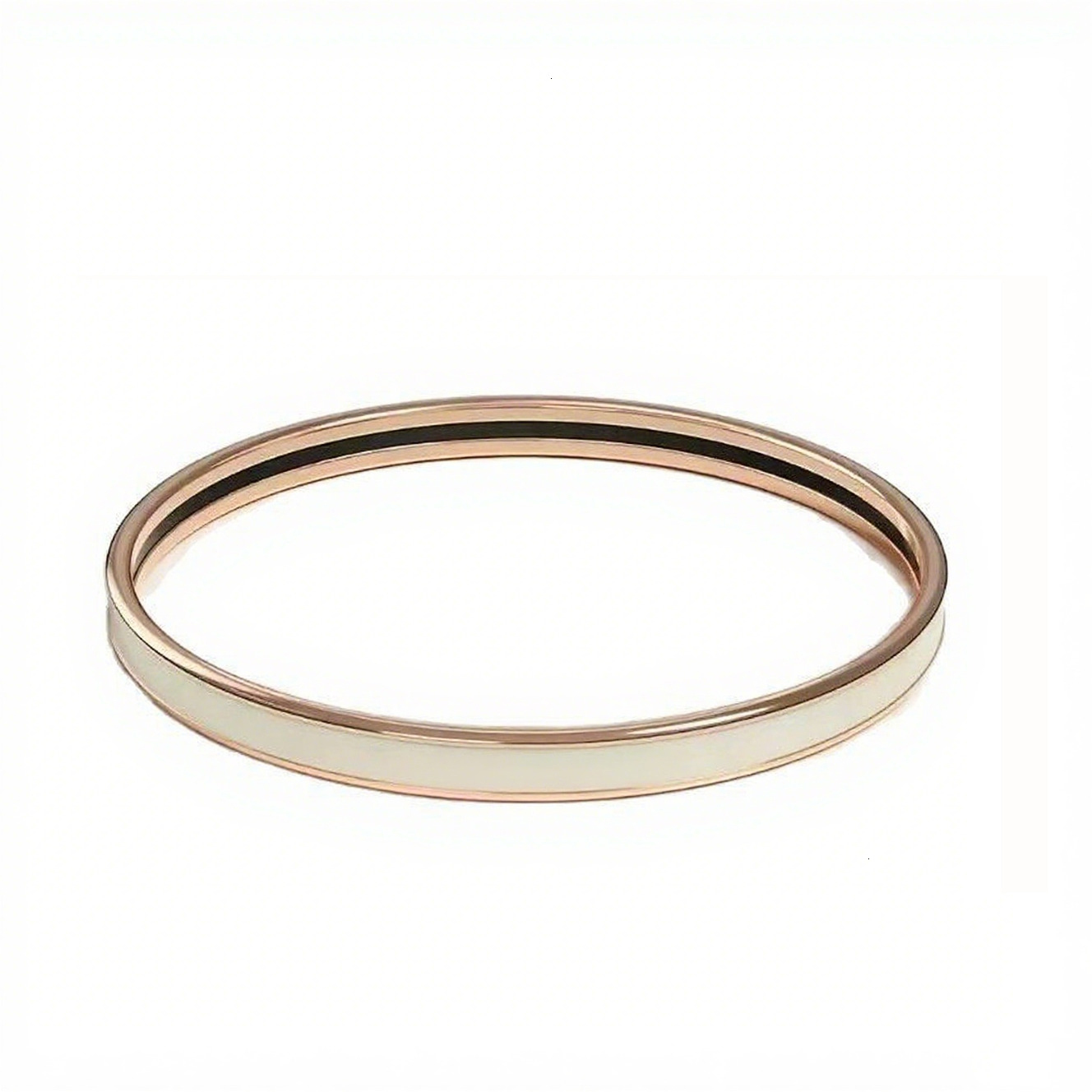 French Bangle Luxury Enamel Bracelet Designer Bracelets 5A Top Quality S925 Sterling Silver Plated 18K Gold Unisex High-end Jewelry with Orange Box