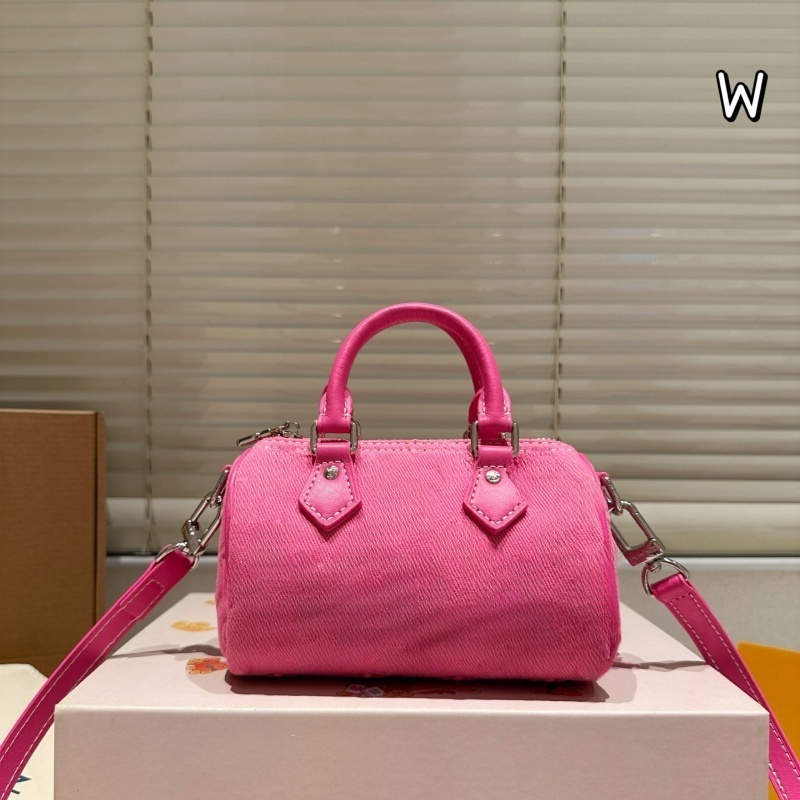 Designer pink denim Hobo Crossbody Bag jean bag Women Fashion Casual Underarm Handbag Shoulder Bag High quality Bucket Bags Tote bags