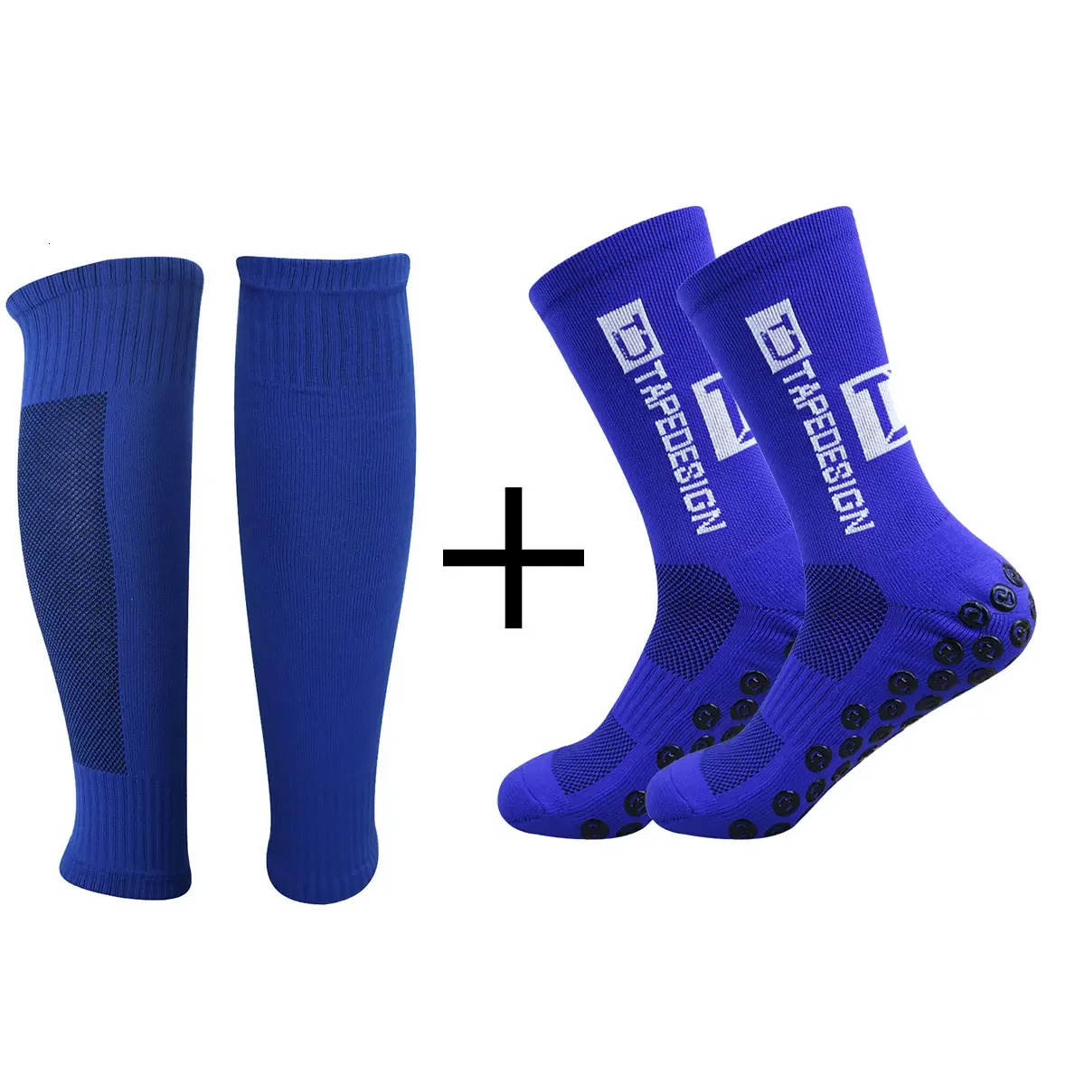 2 pièces pour femmes set silicone hommes bande n chaussettes de football sportif de gript non glissé circulaire 250815