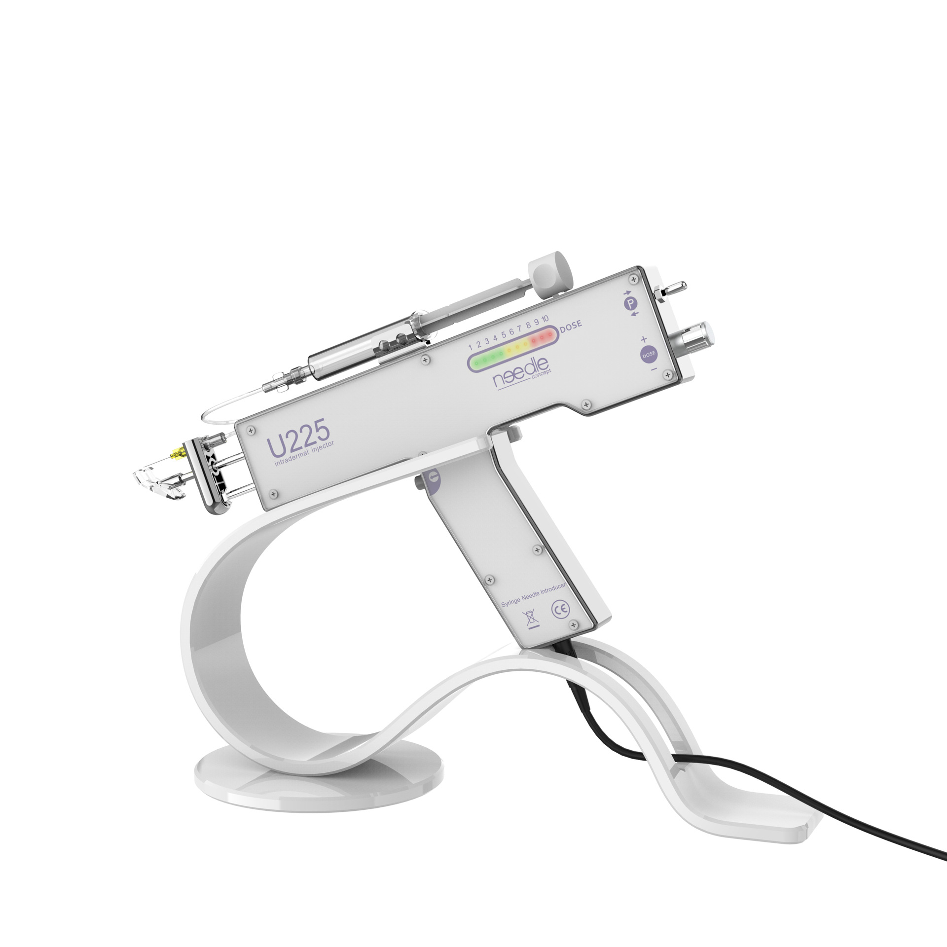 Skin Tightening Mesogun U255MESO Prp Hair Regrowth Home Use Injector Mesotherapy Facial Lifting Device