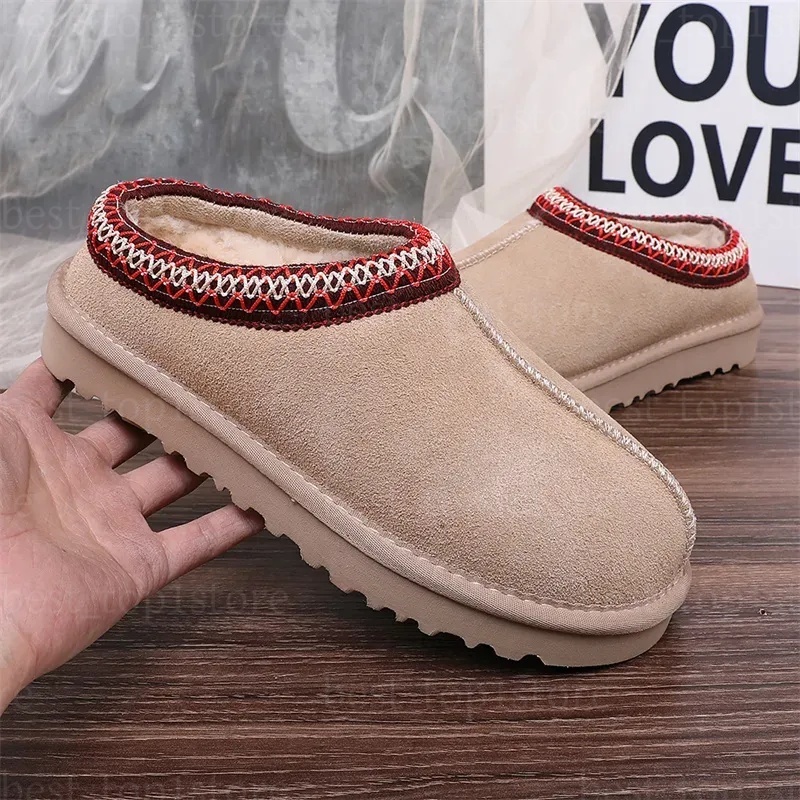 Bottes designer Designer Bootes pour femmes pantoufles Sandle Tasman pour femmes glissades de pantoufle chaussures d'hiver Boots Snow cheville ch