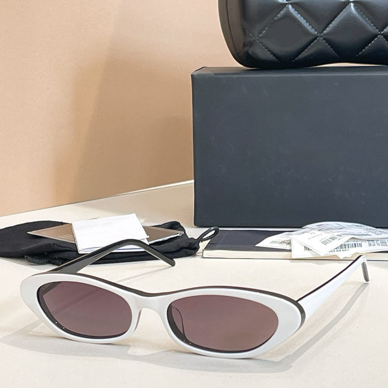 Designer Sunglasses Womens and Mens Acetate Small Oval Eyewear CH3025 Luxury Sunglasses Summer Goggles UV400 Glasses With Box