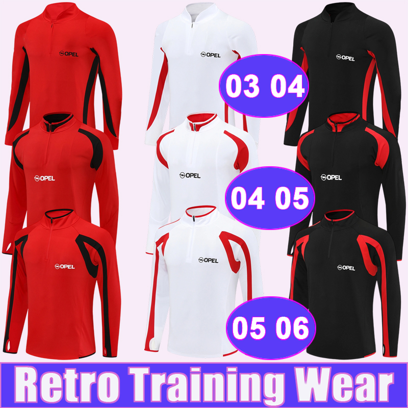 2003 2006 SEEDORF Mens Retro Training Wear Soccer Jerseys GILARDINO MALDINI PIRLO NESTA vintage Football shirts