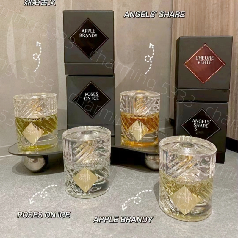 Luxues Perfume Deisgner 50 ml Femmes Homme Body Mist Angles Partagez Rose on Ice Phantom Princess Pragances Cologne de haute qualité Charmante od
