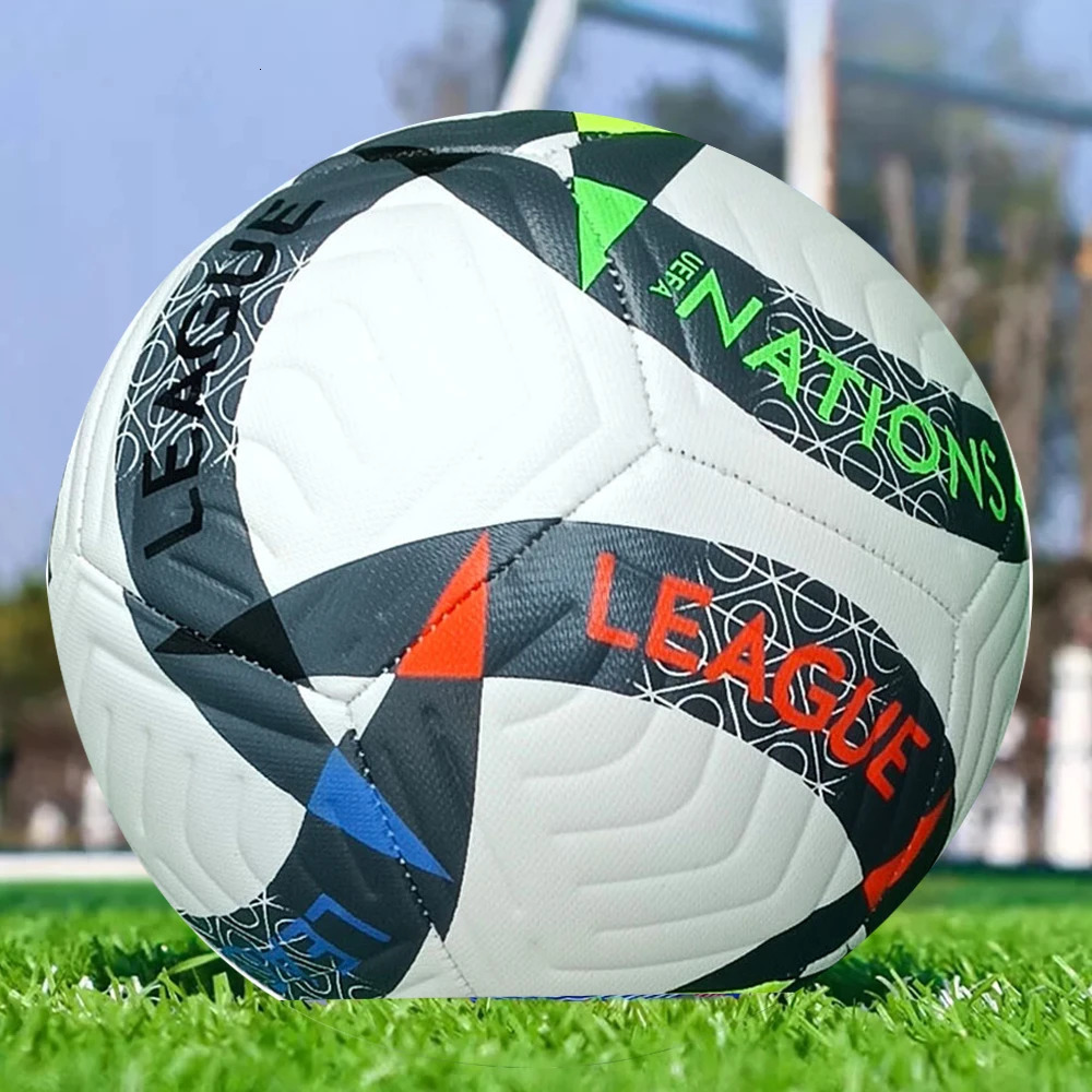 Soccer Ball Adult High Quality Official Size 5 PU Wear Resistant Outdoor League Sports Football Training Match Football 250812