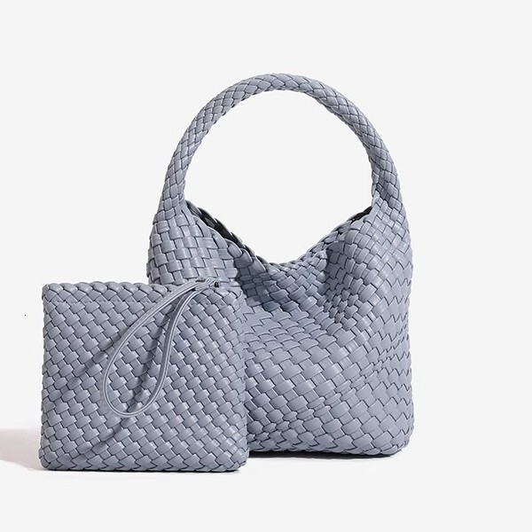2025 new genuine leather woven bag, handbag, basket bag, designer bag, vacation mother and woman bag, commuting crossbody bag