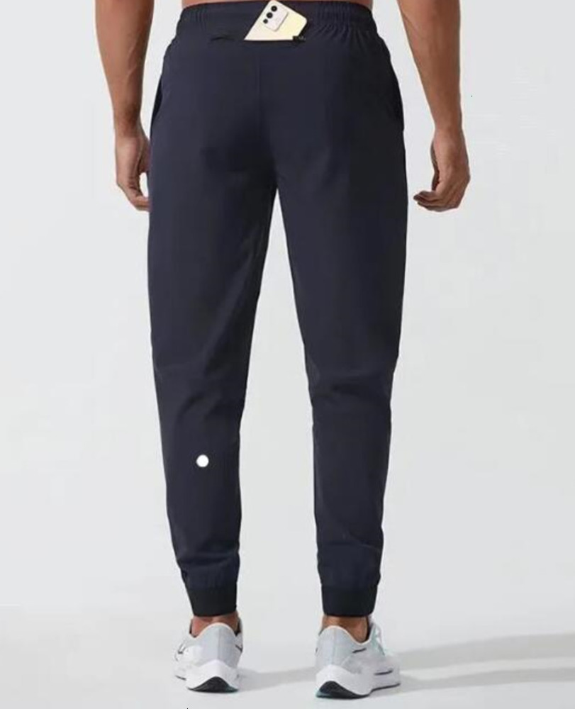 2025 Mens Joggers Quick Dry Drawstring Gym Pants with Pockets Casual Elastic Waist Fitness Trousers PWc