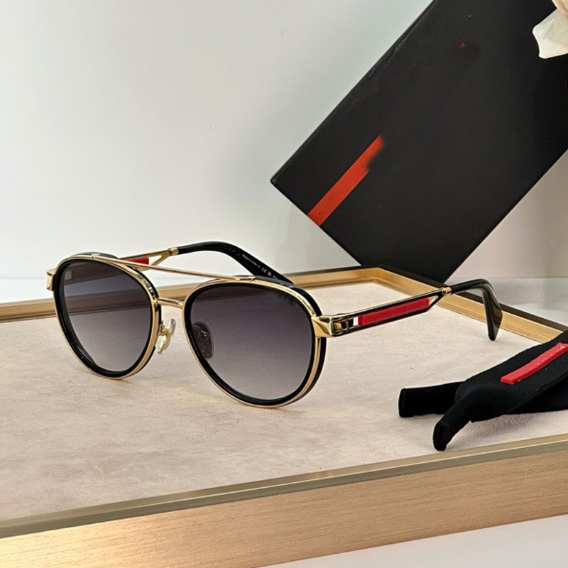 Fashion Retro Metal Frame pilot Sunglasses for Women Men Brand Designer Driving Aviation Male Shades Lens Luxury Sun Glasses UV400 with box