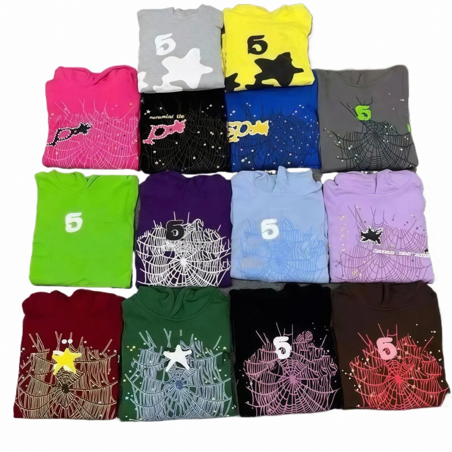 spider Designer hoodie men hoodies spider hoodie sweatshirts hip-hop sweatpants