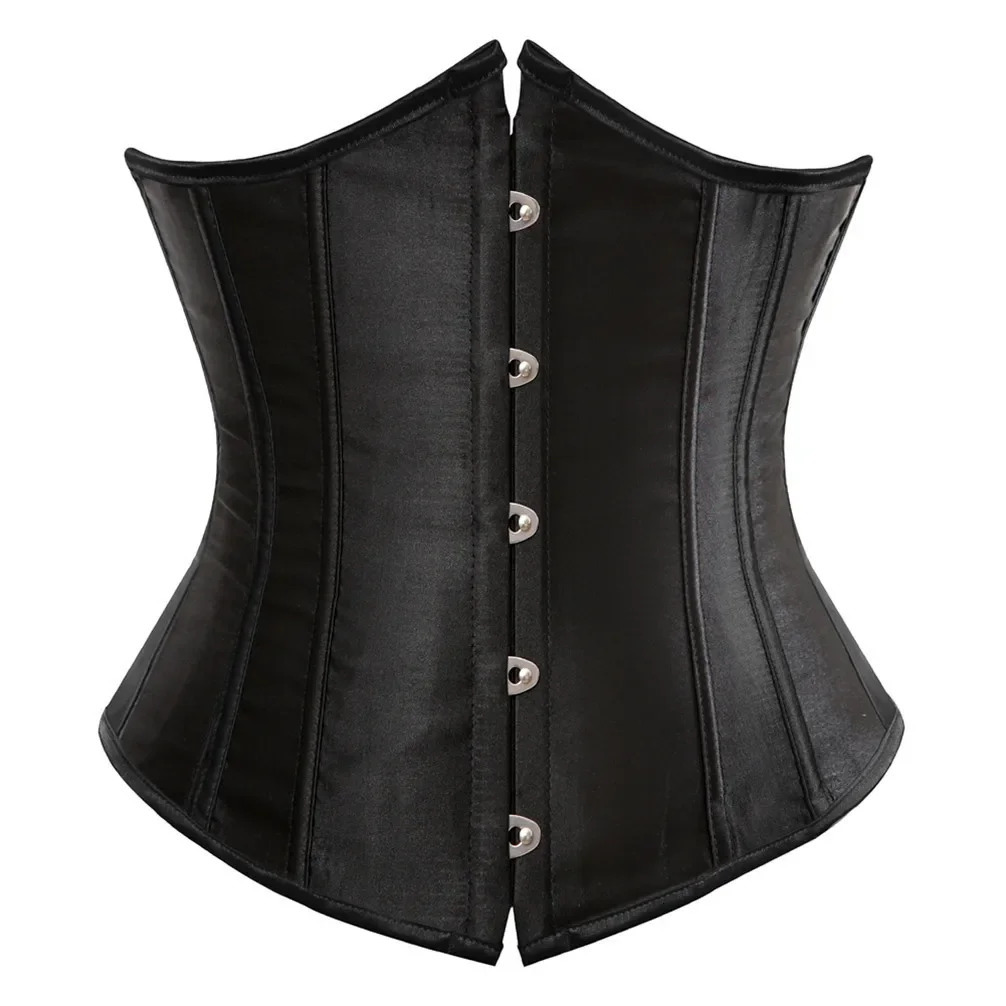 Underbust Corset Women Sexy Bustier Slimming Workout Shape Waist Trainer Girdles Cummerbunds Lace Up Corselet Lingerie Plus Size 250818