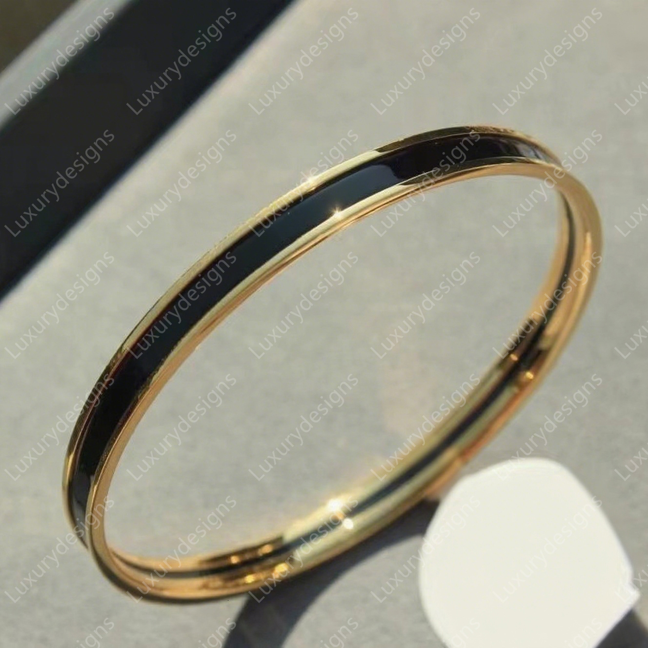 Designer Bracelet French Bangle Luxury Enamel Bracelets Top Quality S925 Sterling Silver Plated 18K Gold Unisex High-end Jewelry with Orange Box Pac
