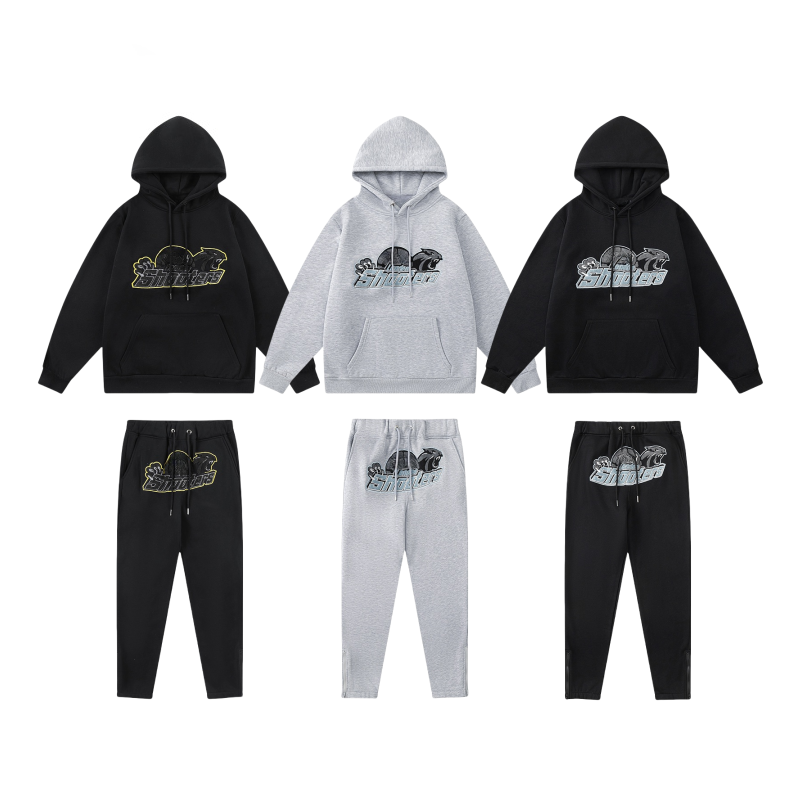Trap Tracksuit Hoodie Mens Tracksuits Top Version London Shooters Tracksuit Towel Printing Designer Hoodie Womens Set Graphic Hoodie Luxury Y2k Hood