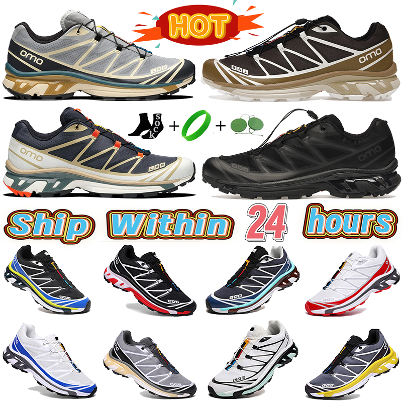 Men Shoe Designer Shoes Outdoor Sneakers France XT-6 ADVANCED Sports Sneaker Triple Black White Bleached Sand Cumin jade Flats Walking Mens Trainers
