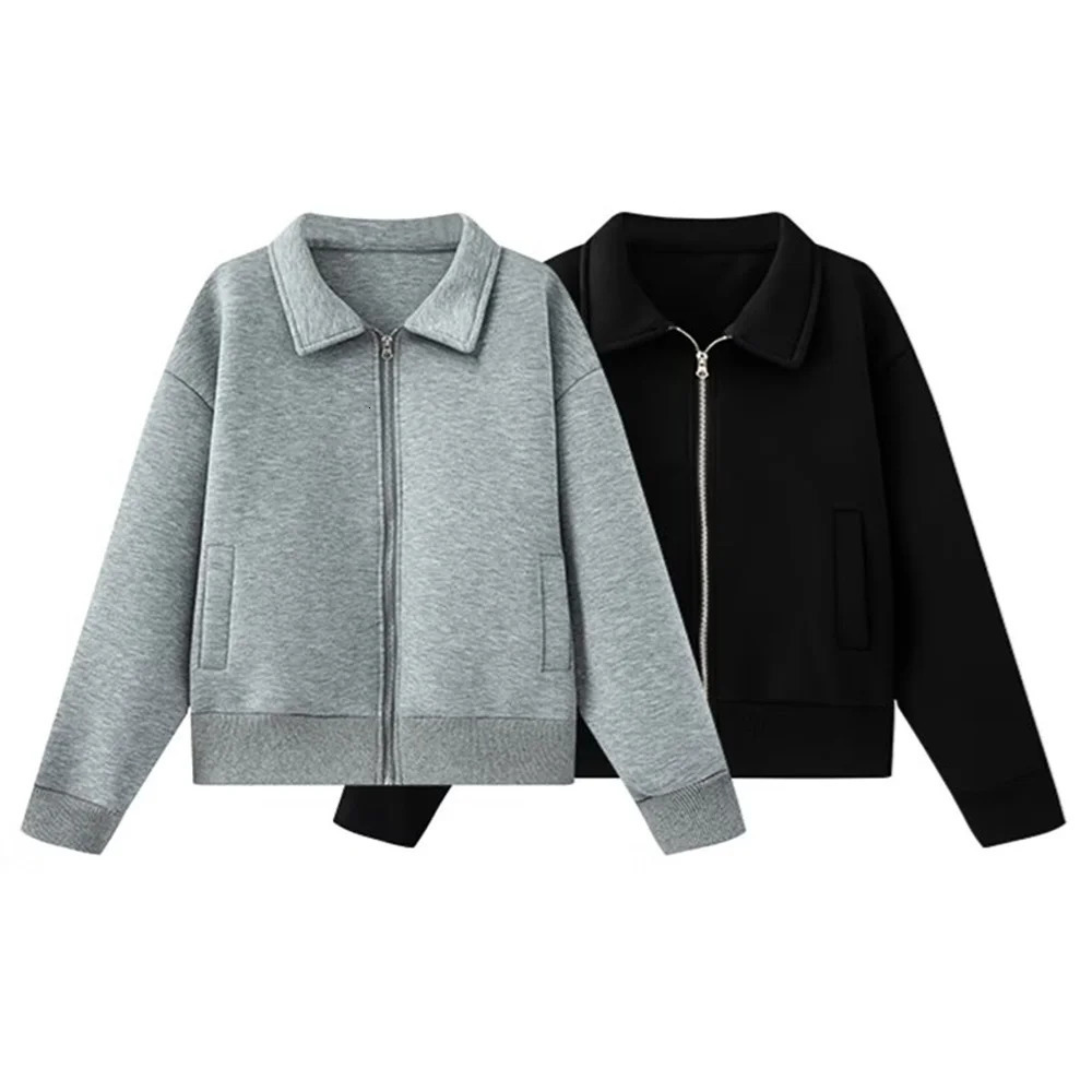 Veste pilote Unizera Womens avec collier de poche à fermeture éclair à la fermeture éclair