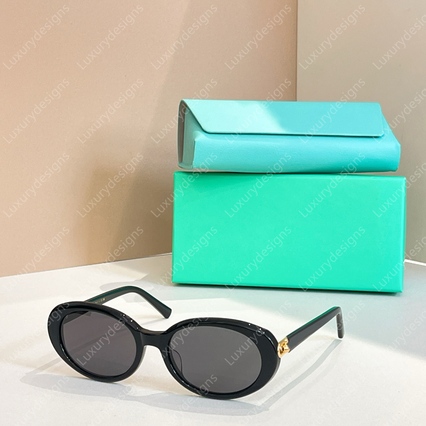 Designer Sunglasses Women Mens Tf Sunglasses High Quality Fashion Oculos Classic Retro Eyewear Unisex Driving Eyeglasses Anti-Uv400 Oval Lens