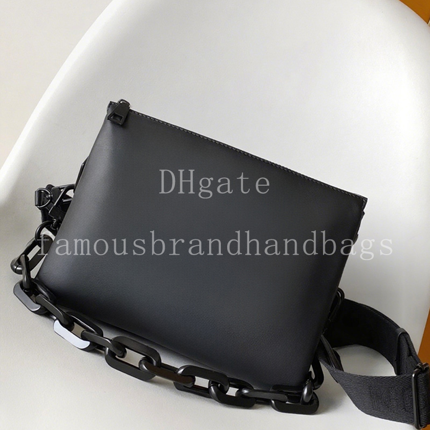 Designer Shoulder Bag PM SIZE 26CM Luxury Chain Bag Mirror Quality Designer Handbag Women Genuine Leather Crossbody Bag With Box LC09A2