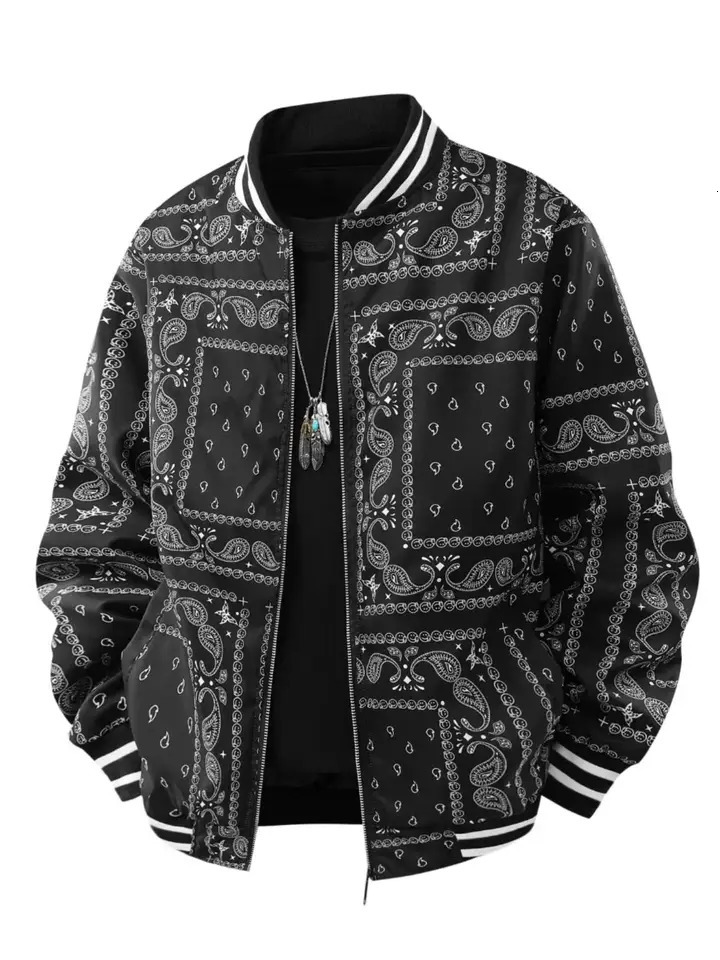 Veste d'épissage de la veste d'épissage décontractée de style rétro pour hommes pour hommes.